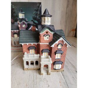 Dickens Victorian house‎ ceramic Vintage village accessory Xmas